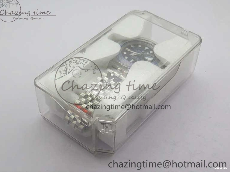 Ceramic 904L Best Edition V2 II SA3285 Steel BLNR 1:1 CHS VRF GMT-Master Blue Black 126710 0207